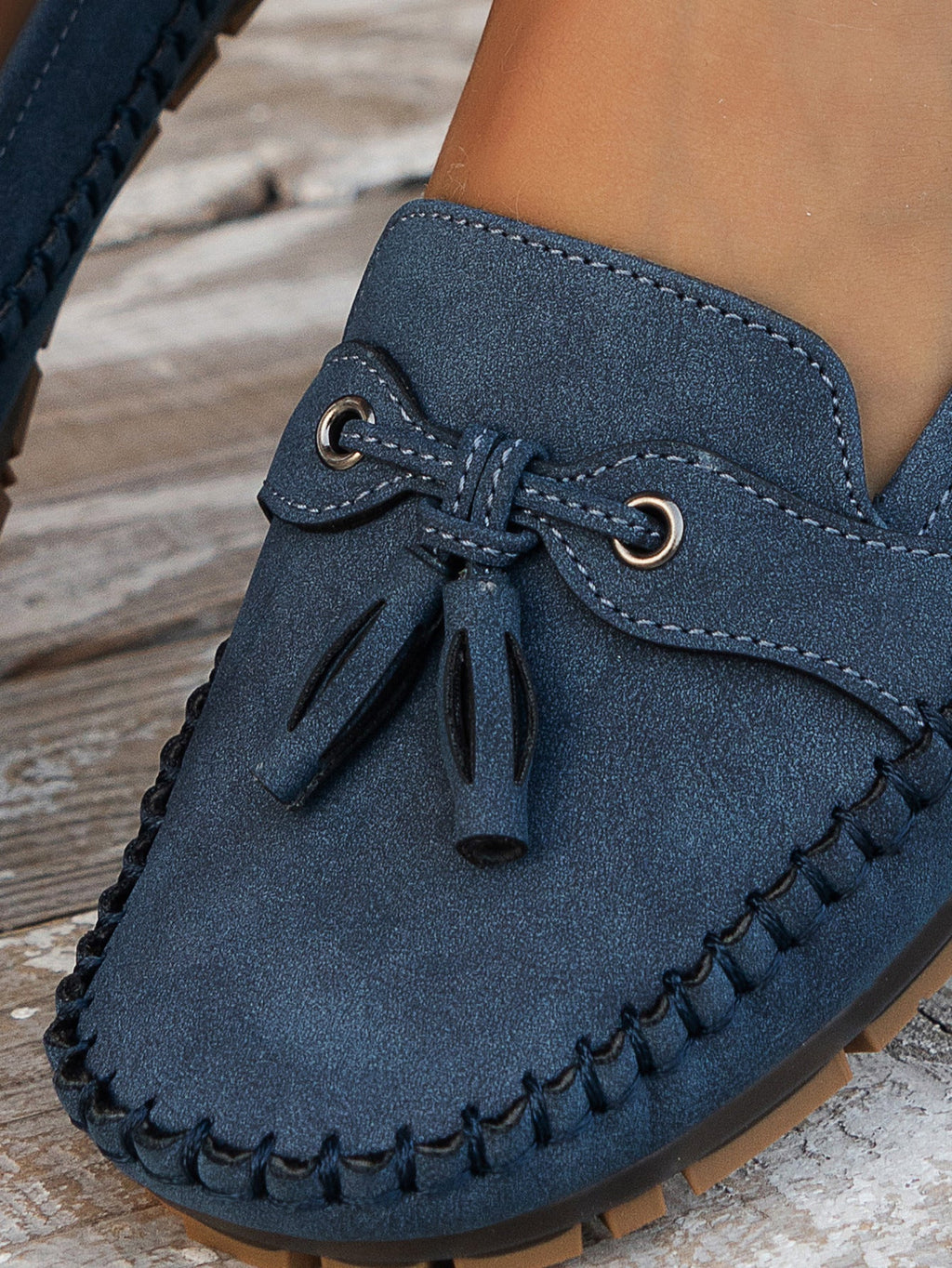 Florence | Women's Bow Closed Toe Slip On Loafers