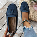 Florence | Women's Bow Closed Toe Slip On Loafers