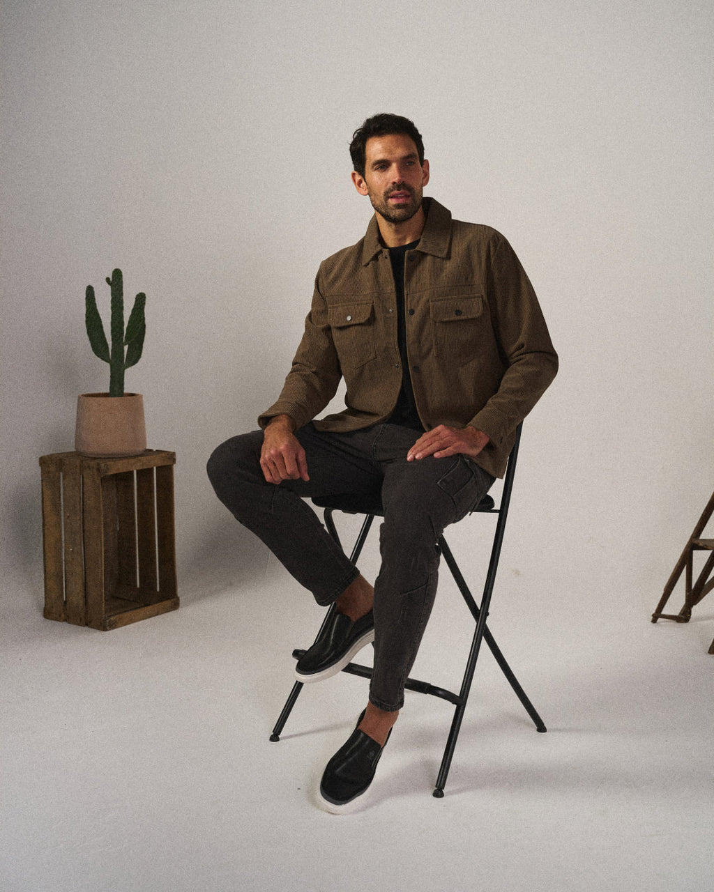Frederick | Men's Round Toe Low Top Slip-On Dress Shoes