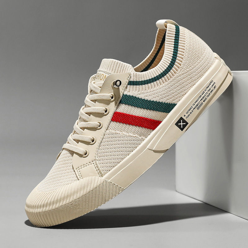 Gerardo | Men's Lace-Up Closed Toe Low Top Mesh Sneakers