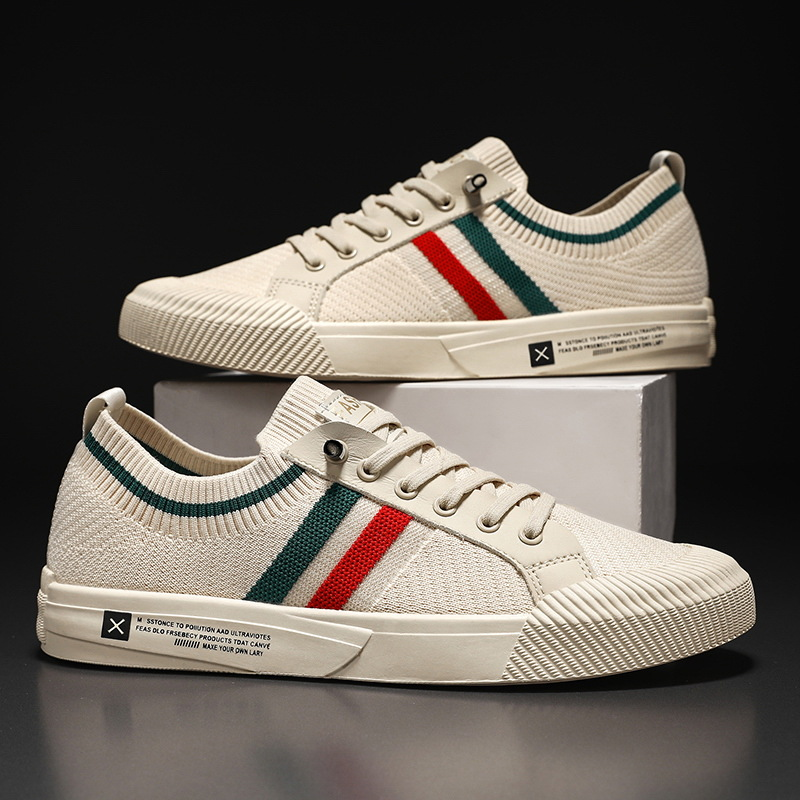 Gerardo | Men's Lace-Up Closed Toe Low Top Mesh Sneakers