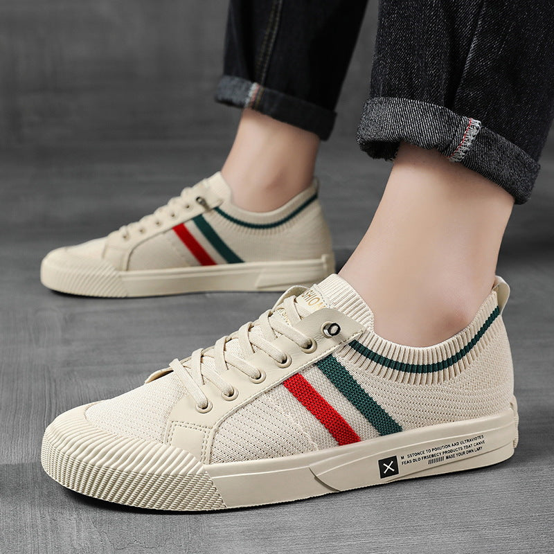 Gerardo | Men's Lace-Up Closed Toe Low Top Mesh Sneakers