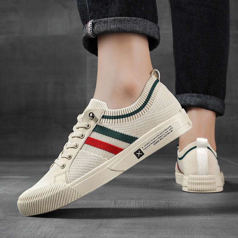 Gerardo | Men's Lace-Up Closed Toe Low Top Mesh Sneakers