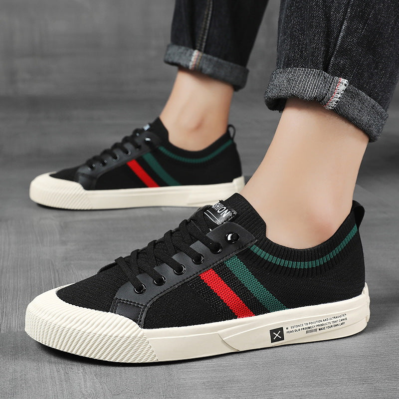 Gerardo | Men's Lace-Up Closed Toe Low Top Mesh Sneakers