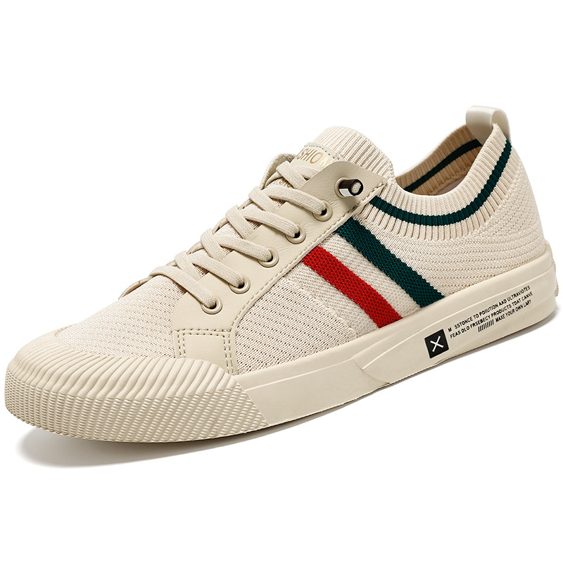 Gerardo | Men's Lace-Up Closed Toe Low Top Mesh Sneakers