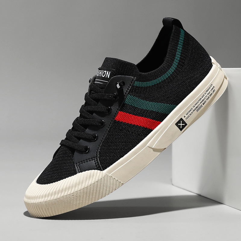 Gerardo | Men's Lace-Up Closed Toe Low Top Mesh Sneakers