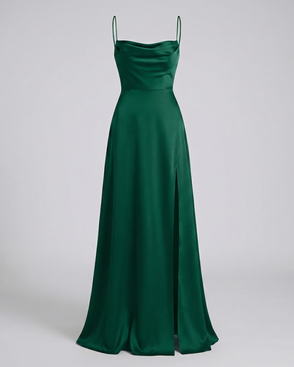 Grace | Women's Cowl Neck Sleeveless Flowy Wedding Guest Dress