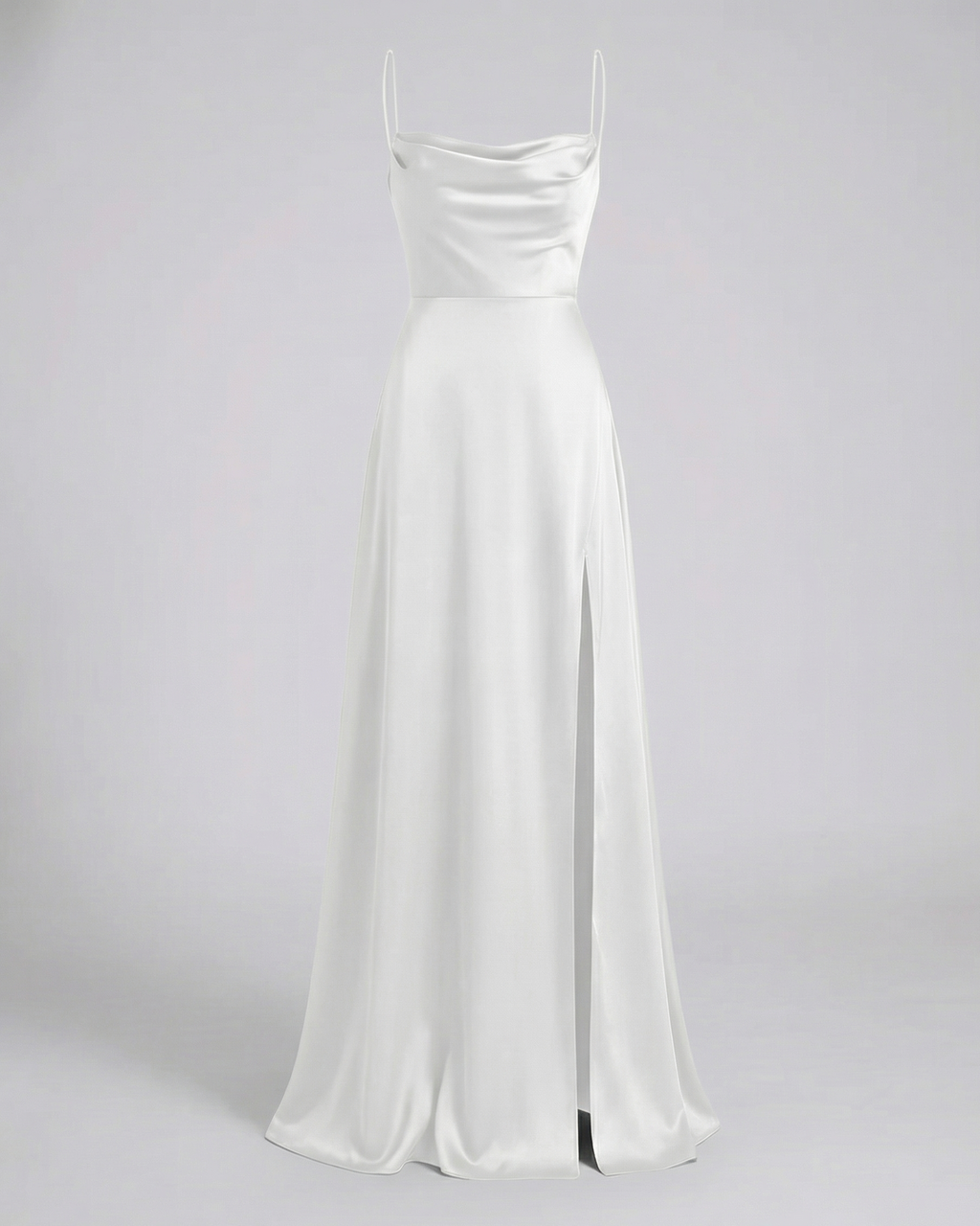 Grace | Women's Cowl Neck Sleeveless Flowy Wedding Guest Dress