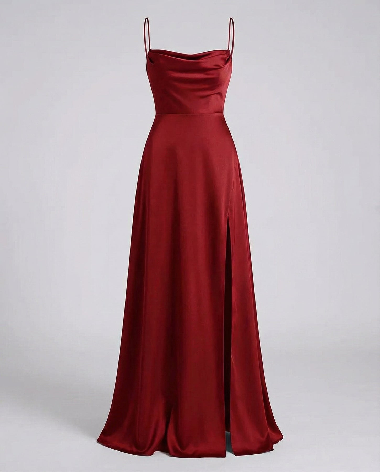 Grace | Women's Cowl Neck Sleeveless Flowy Wedding Guest Dress