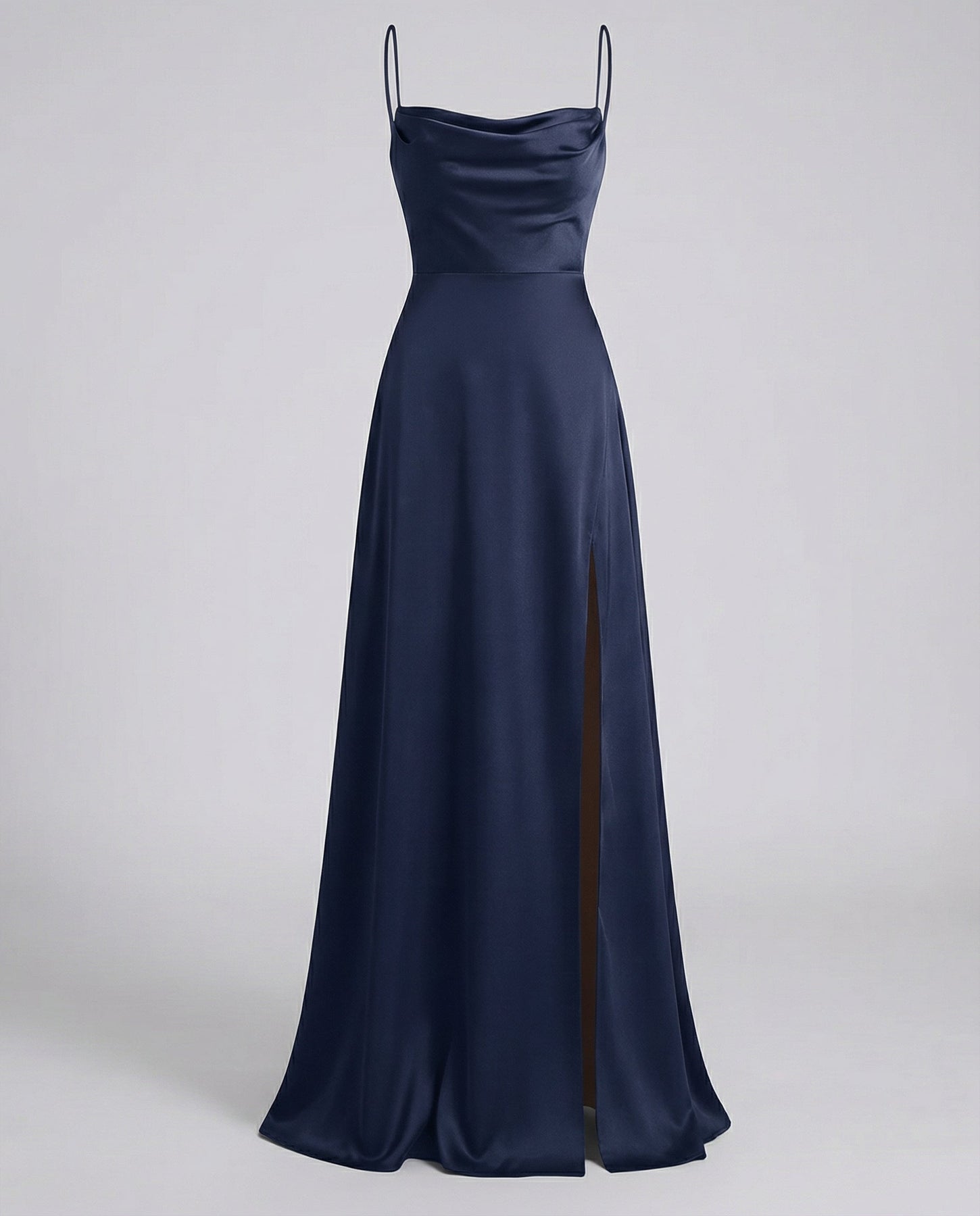 Grace | Women's Cowl Neck Sleeveless Flowy Wedding Guest Dress
