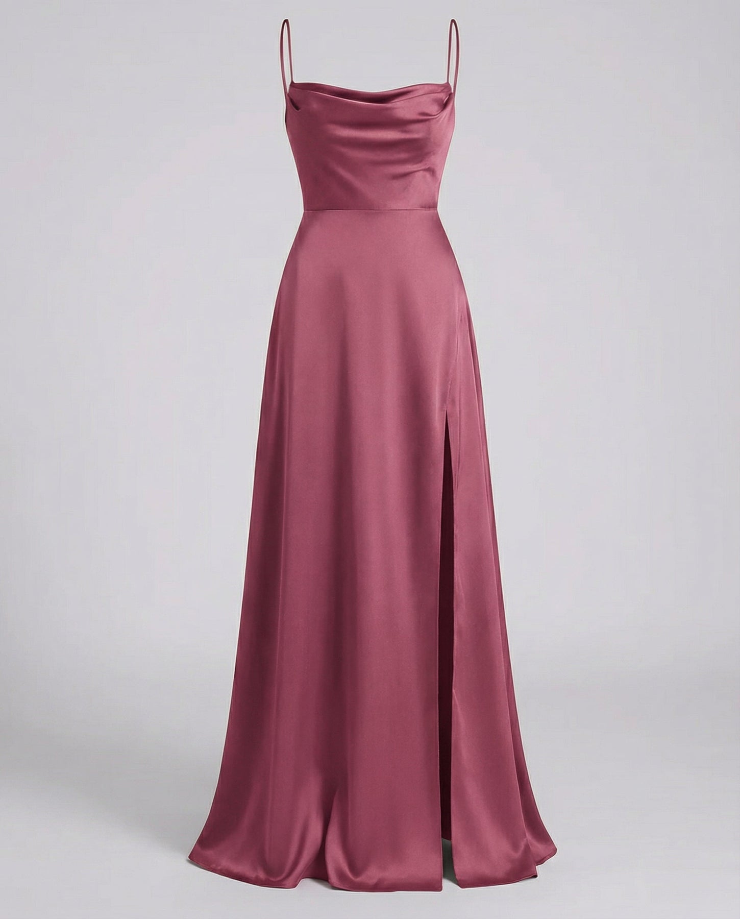 Grace | Women's Cowl Neck Sleeveless Flowy Wedding Guest Dress