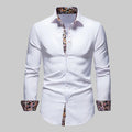 Gregory | Men’s Button-Up Pointed Collar Long Sleeve Shirt