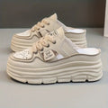 Harper | Women's Chunky Platform Lace-Up Round Toe Shoes