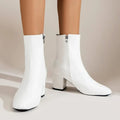Harriet | Women's Block Heel Pointed Toe Ankle Boots