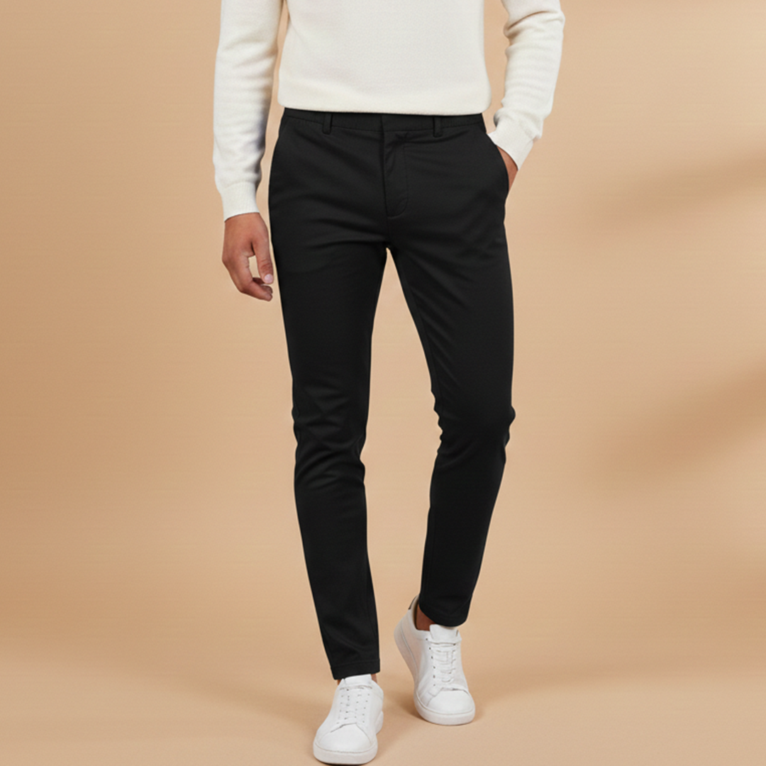 Harrington | Men's Slim Fit Tapered Leg Elastic Waist Pants