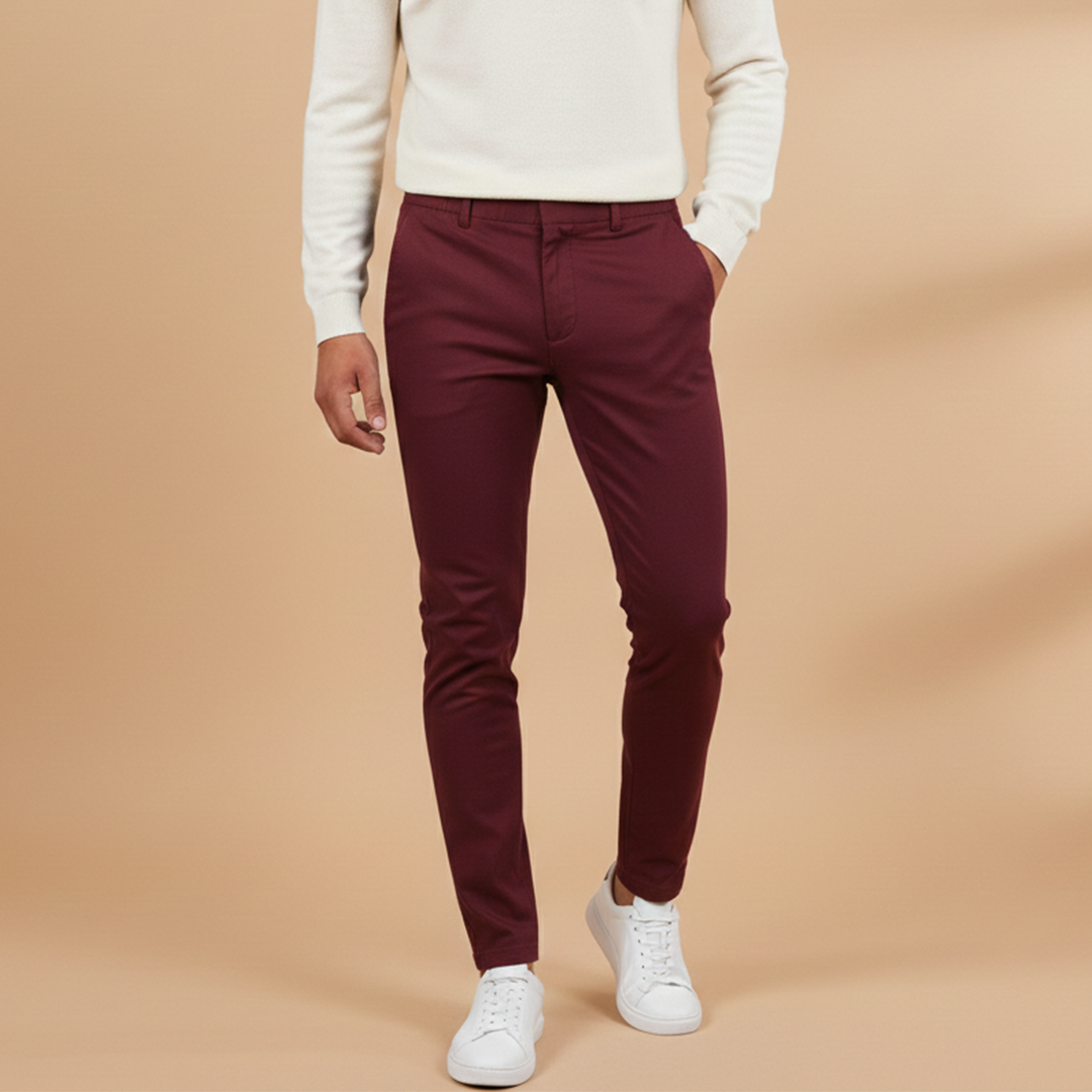 Harrington | Men's Slim Fit Tapered Leg Elastic Waist Pants