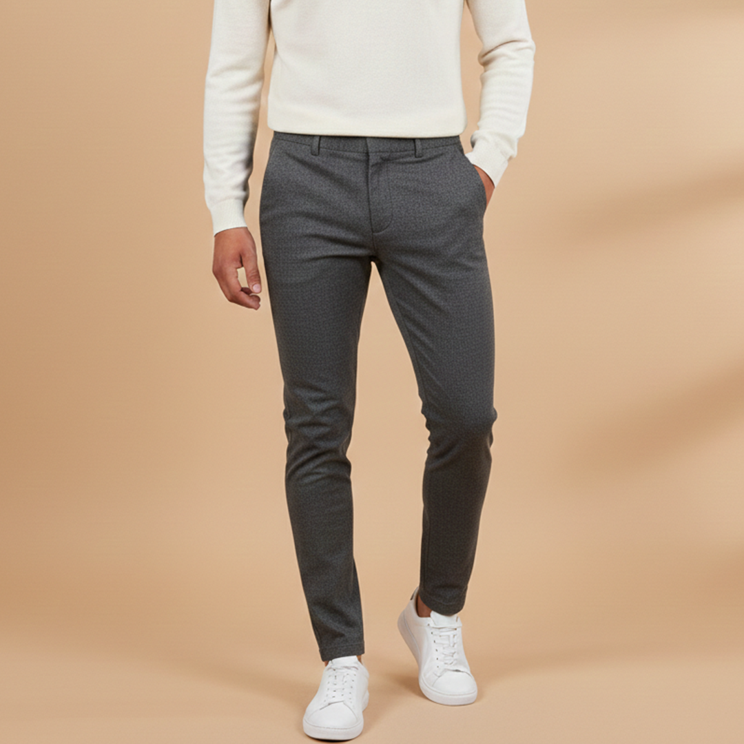 Harrington | Men's Slim Fit Tapered Leg Elastic Waist Pants