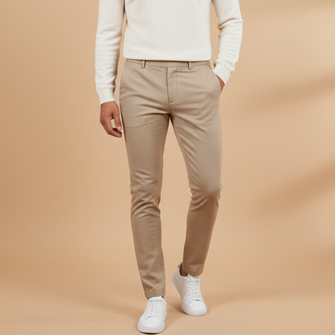 Harrington | Men's Slim Fit Tapered Leg Elastic Waist Pants