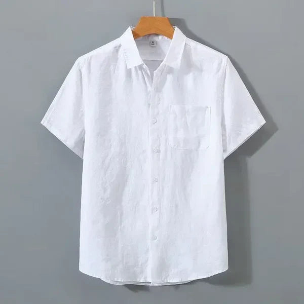 Harry | Men’s Short Sleeve Button Front Collared Shirt