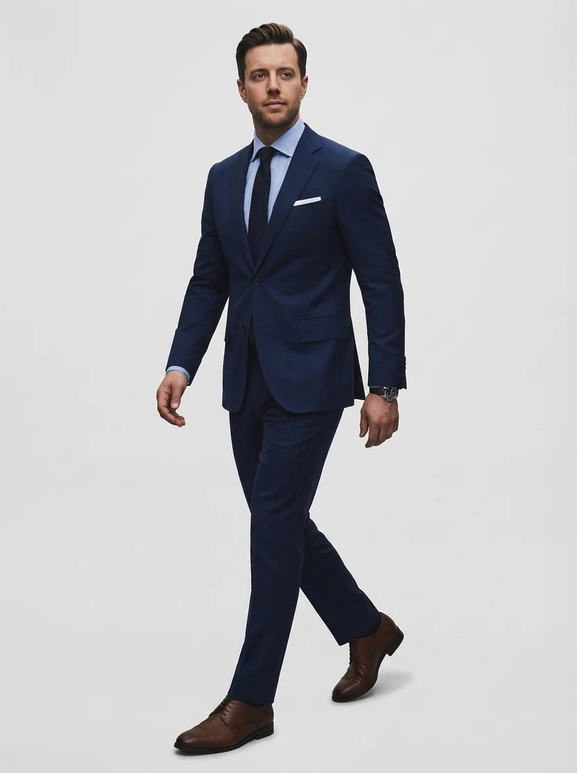 Henry | Men’s Notch Collar Two Piece Wedding Guest Suit