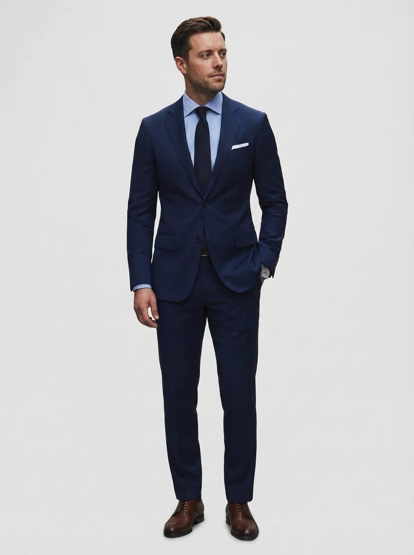 Henry | Men’s Notch Collar Two Piece Wedding Guest Suit