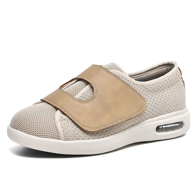 Imogen | Women's Round Toe Adjustable Hook-and-Loop Shoes