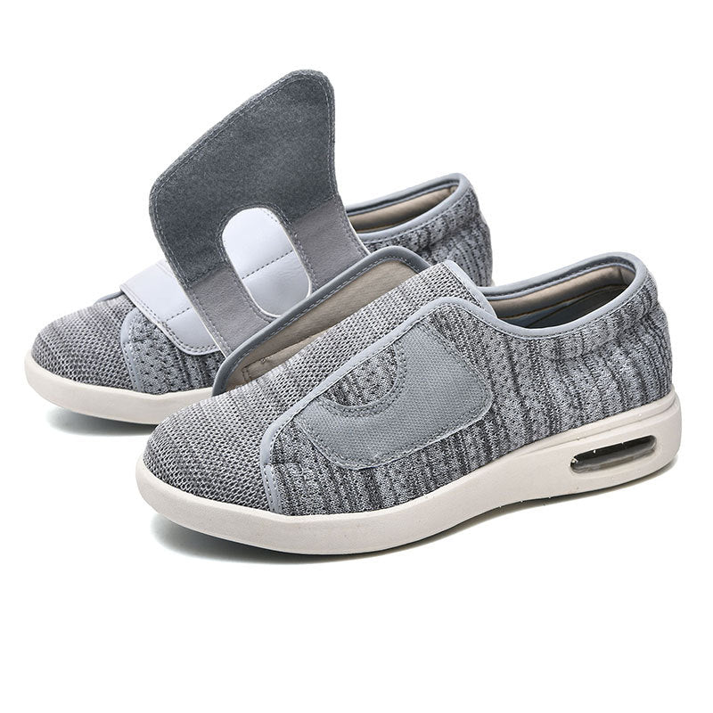 Imogen | Women's Round Toe Adjustable Hook-and-Loop Shoes