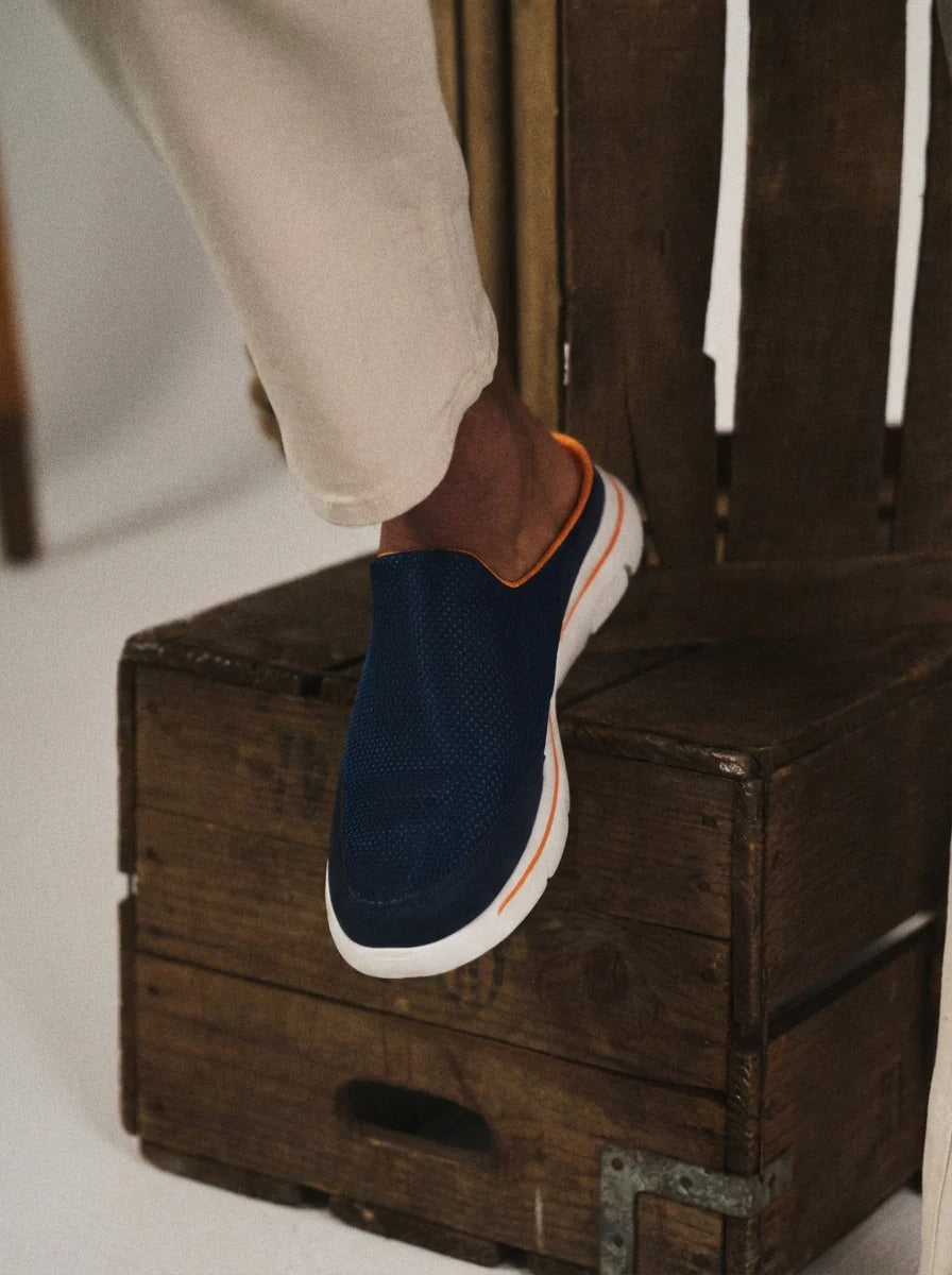 James | Men’s Round Toe Outdoor Walking Mule Sneakers