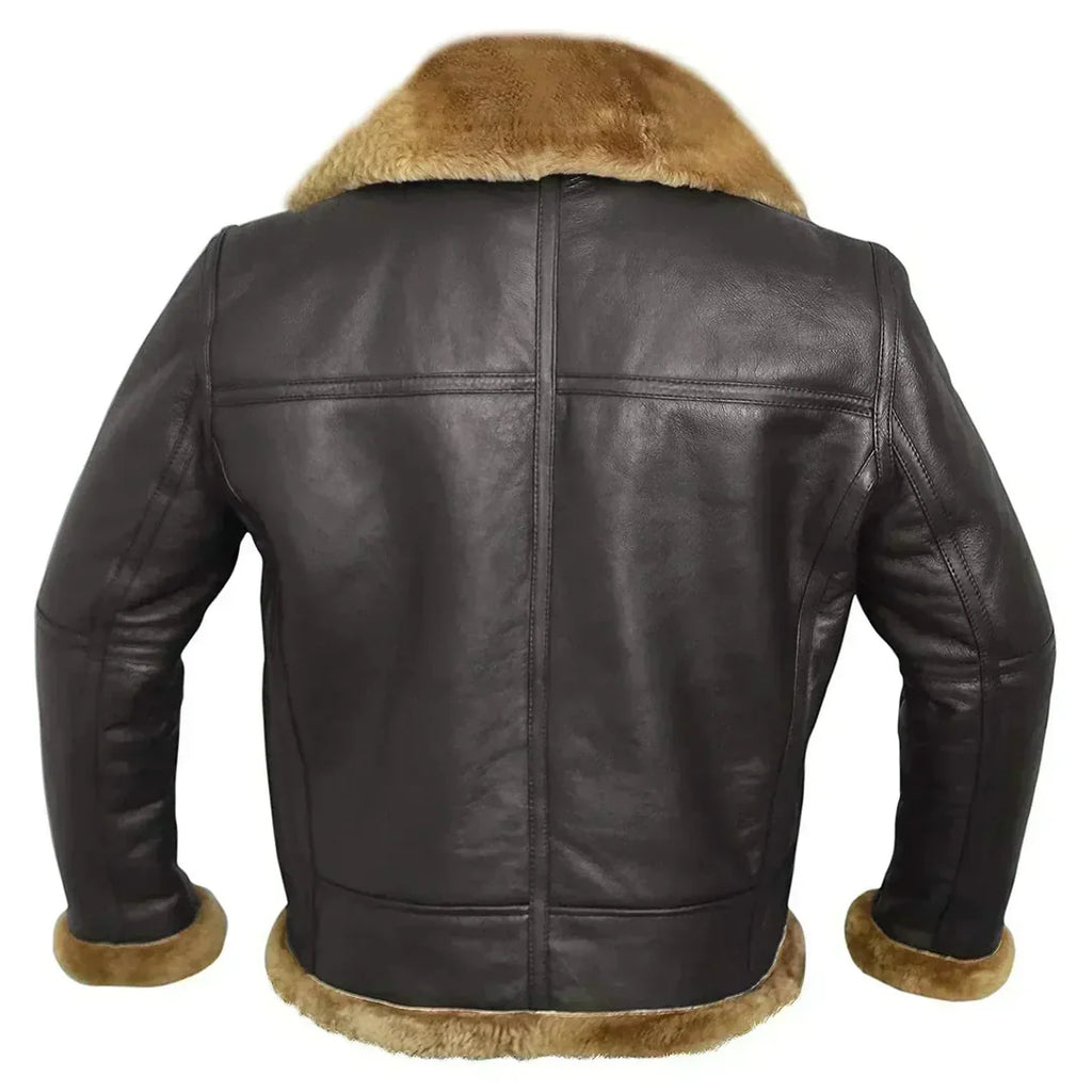 Jameson | Men's Long Sleeve Zip Front Collared Aviator Jacket