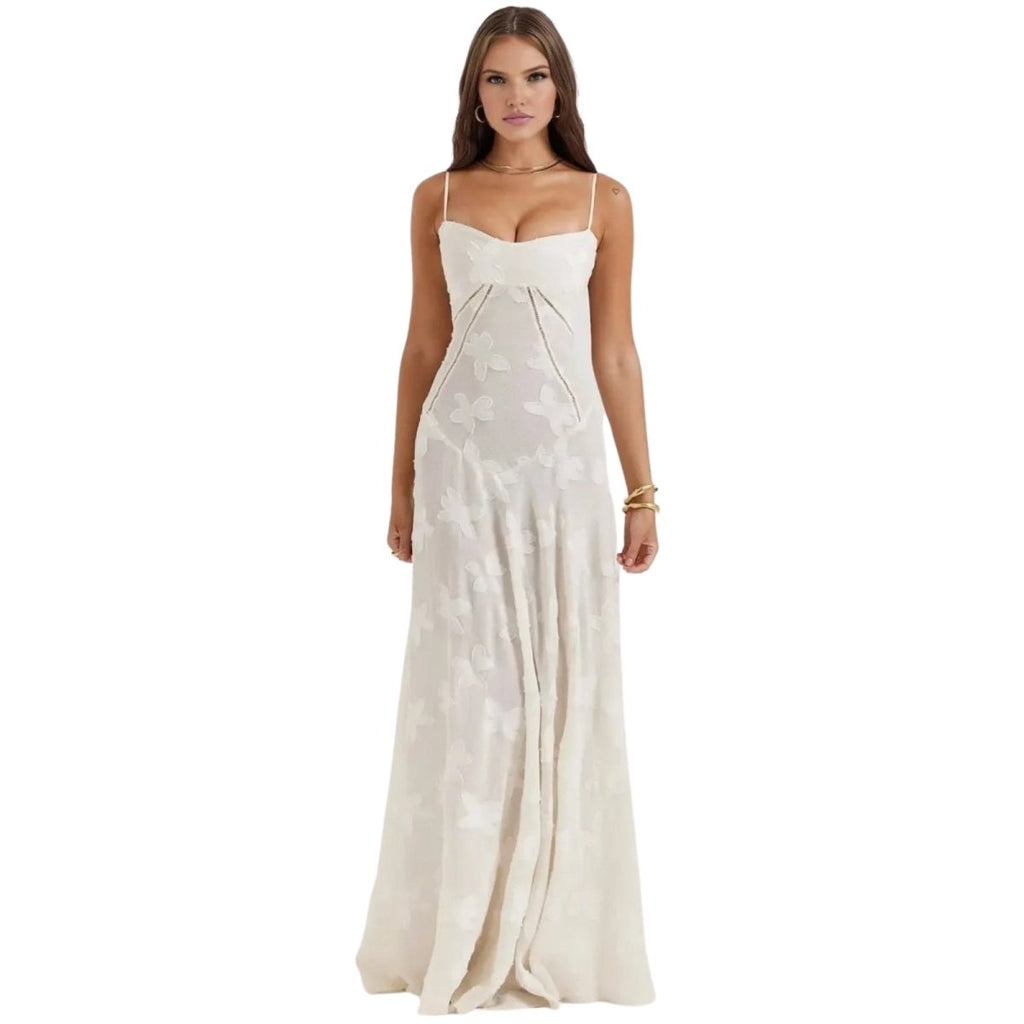 Jennifer | Women’s Sleeveless Flowy Maxi Prom Dress