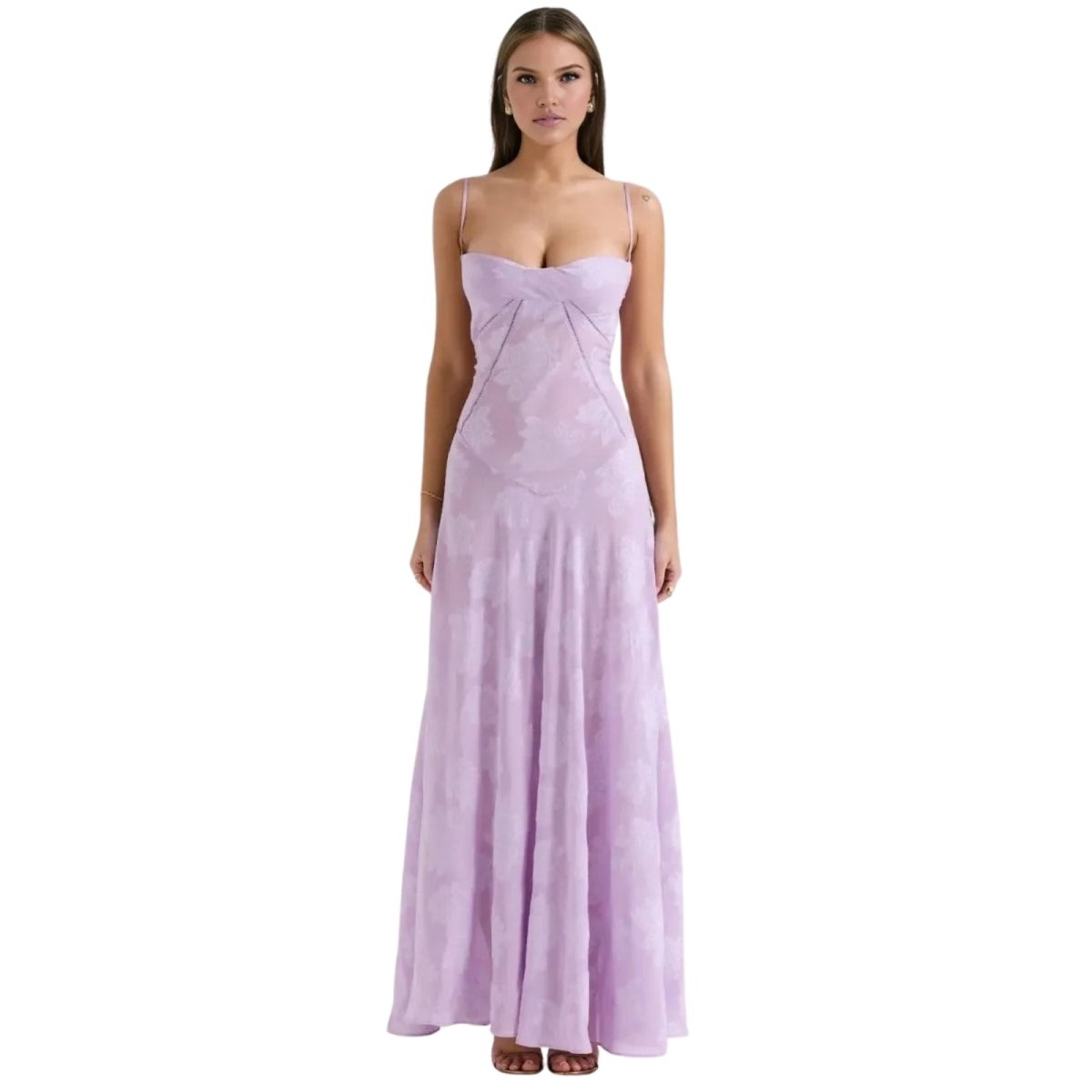 Jennifer | Women’s Sleeveless Flowy Maxi Prom Dress
