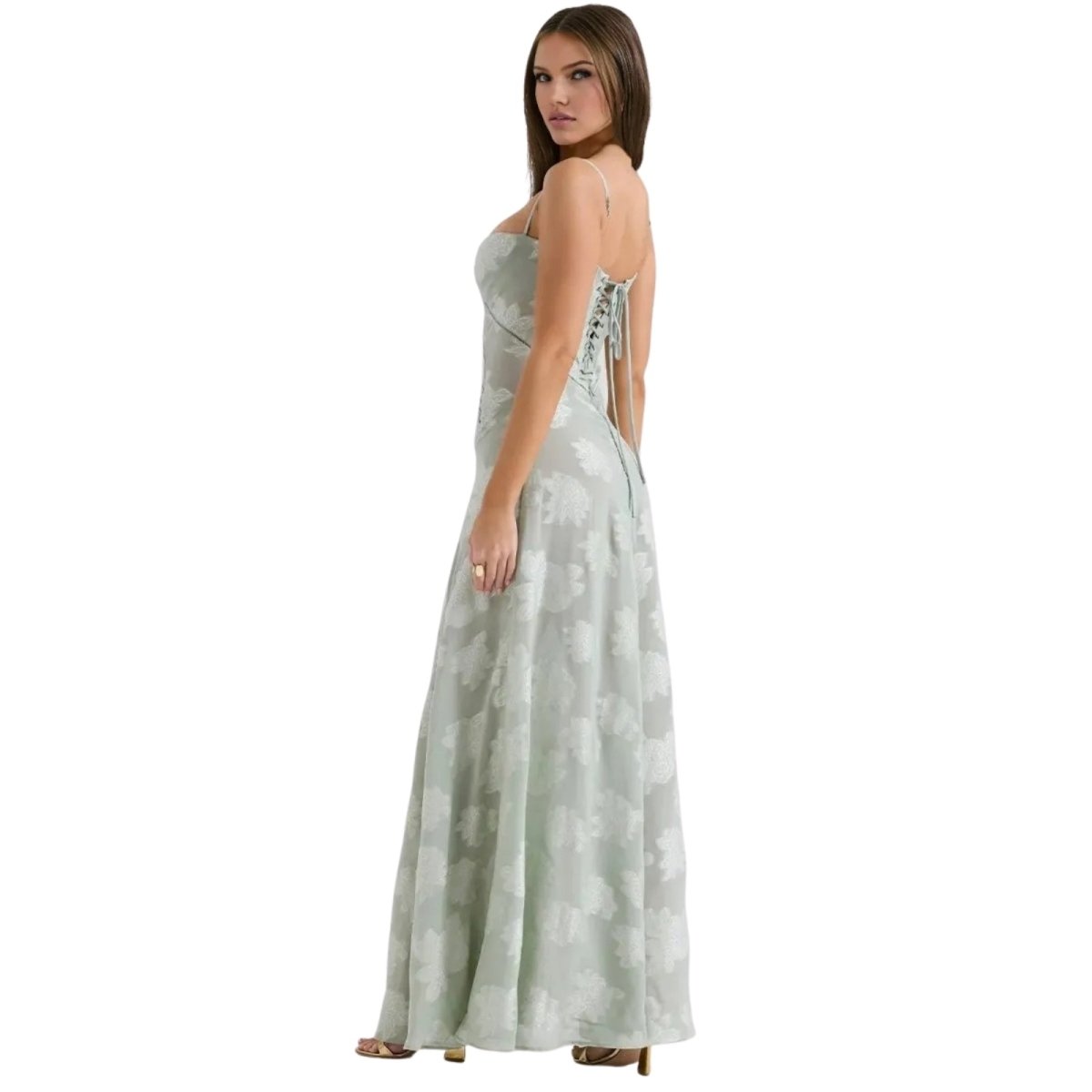 Jennifer | Women’s Sleeveless Flowy Maxi Prom Dress