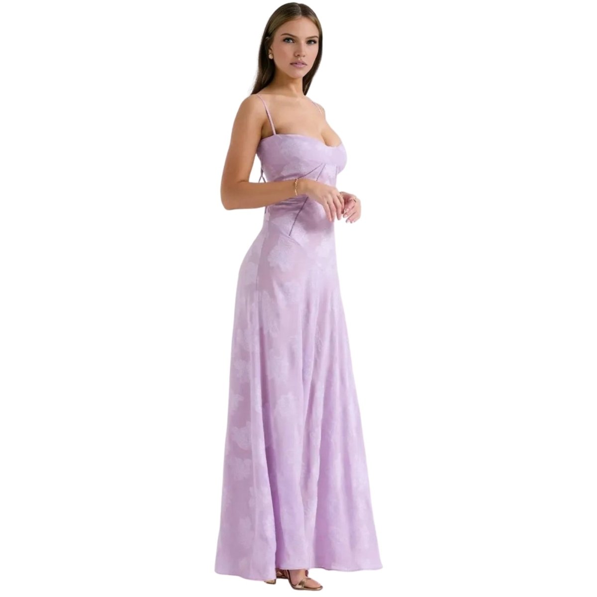 Jennifer | Women’s Sleeveless Flowy Maxi Prom Dress