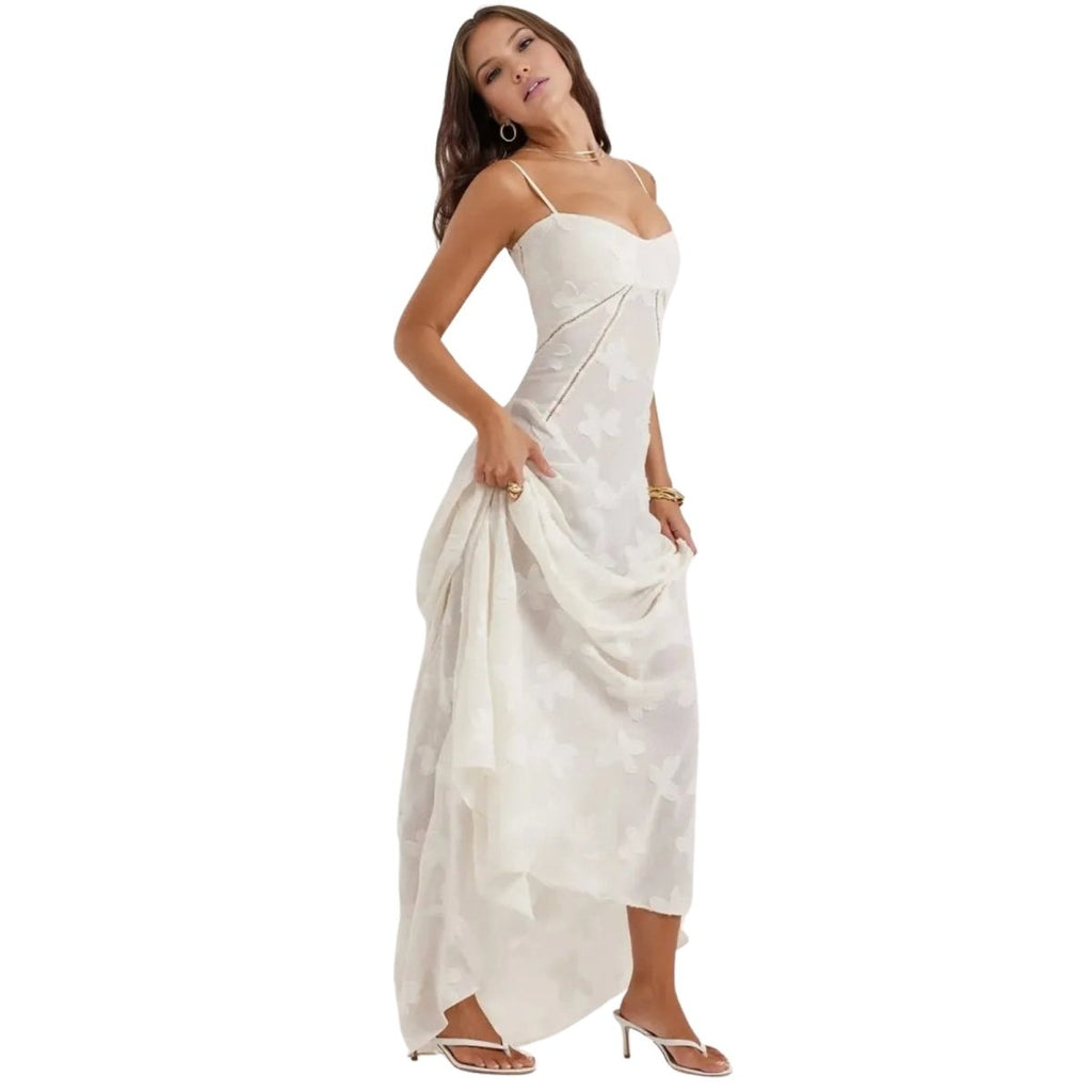 Jennifer | Women’s Sleeveless Flowy Maxi Prom Dress