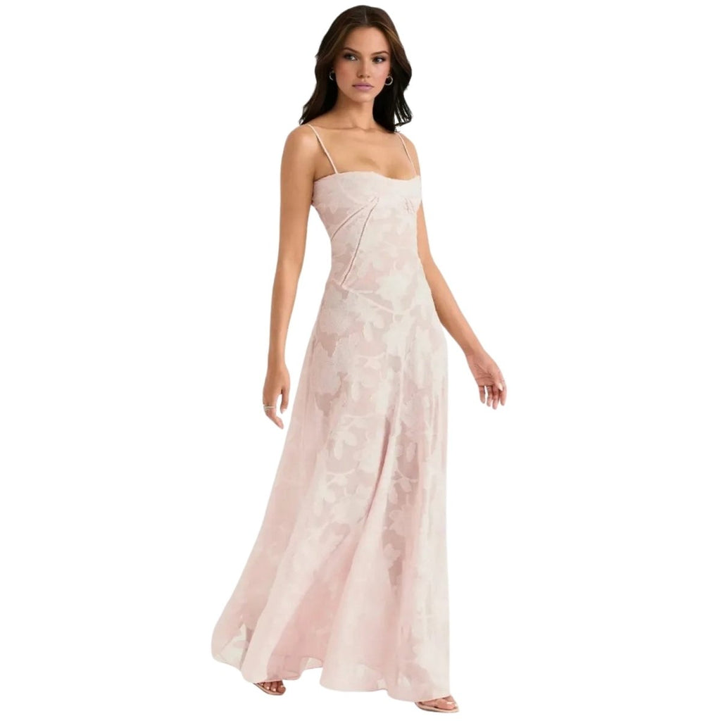 Jennifer | Women’s Sleeveless Flowy Maxi Prom Dress