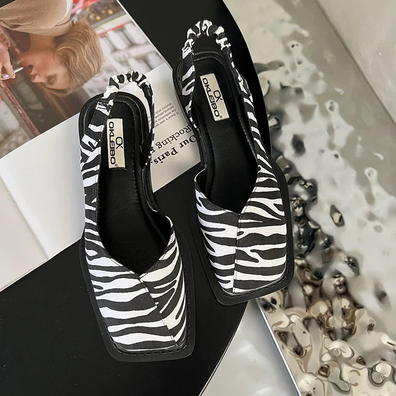 Jenny | Women’s Closed Toe Slingback Slip On Sandals