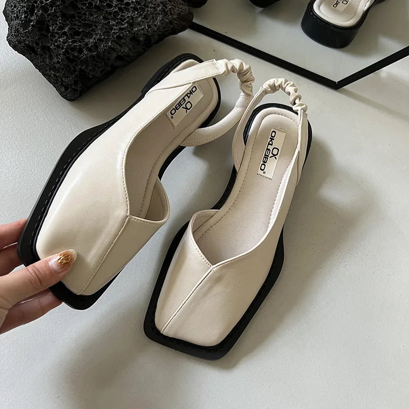 Jenny | Women’s Closed Toe Slingback Slip On Sandals