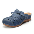 Joy | Women's Cutout Open Back Slip On Round Toe Clogs