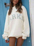 Katelyn | Women’s Mock Neck Long Sleeve Oversized Sweatshirt