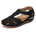 Katherine | Women's Slip-On Round Toe Wedge Sandals