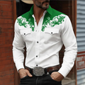 Kendrick | Men's Button Front Long Sleeve Collared Dress Shirt
