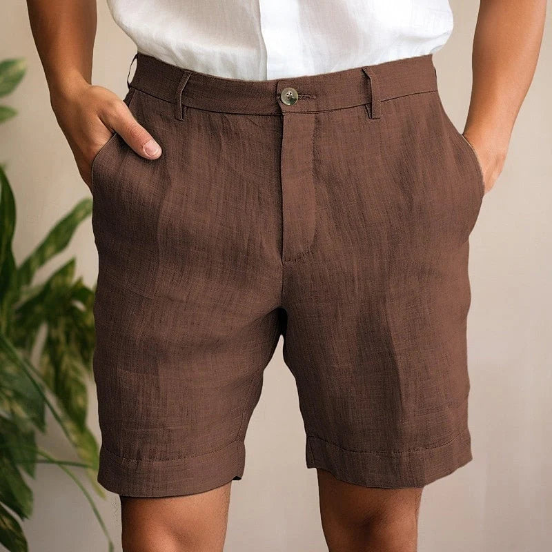 Kenwyn | Men's Relaxed Fit Button Front Summer Shorts