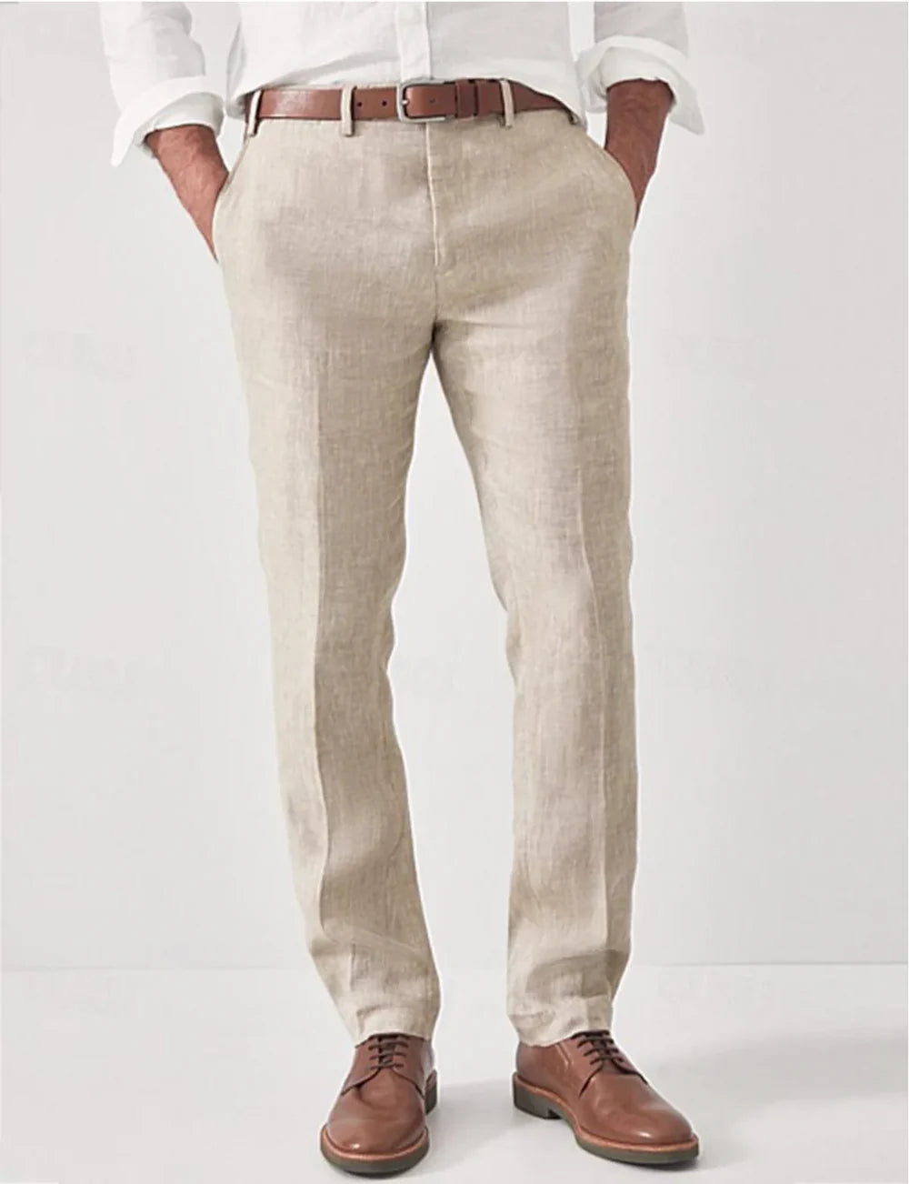 Kirkwood | Men's Straight-Leg Ankle Length Summer Trousers