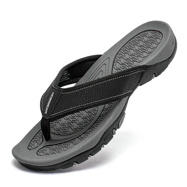 Kofi | Men's Round Toe Slip On Summer Flip Flops