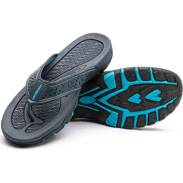 Kofi | Men's Round Toe Slip On Summer Flip Flops