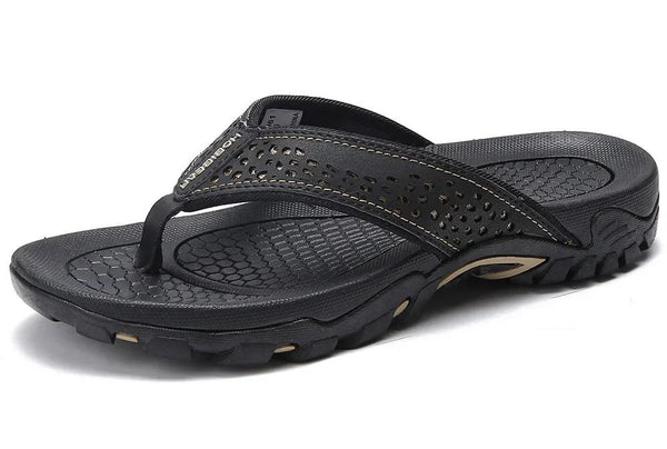 Kofi | Men's Round Toe Slip On Summer Flip Flops