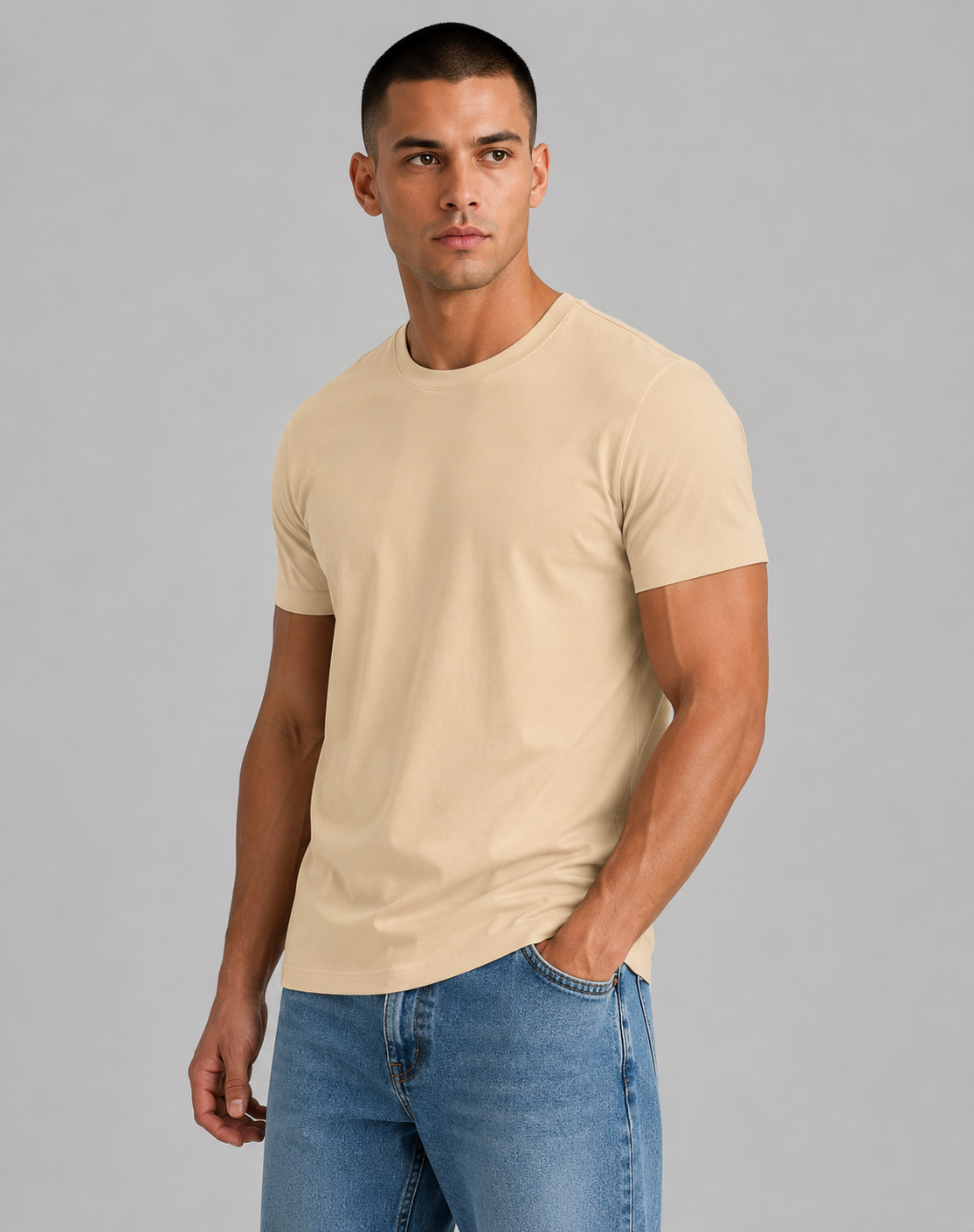 Kolby | Men's Round Neck Short Sleeve Summer T Shirt