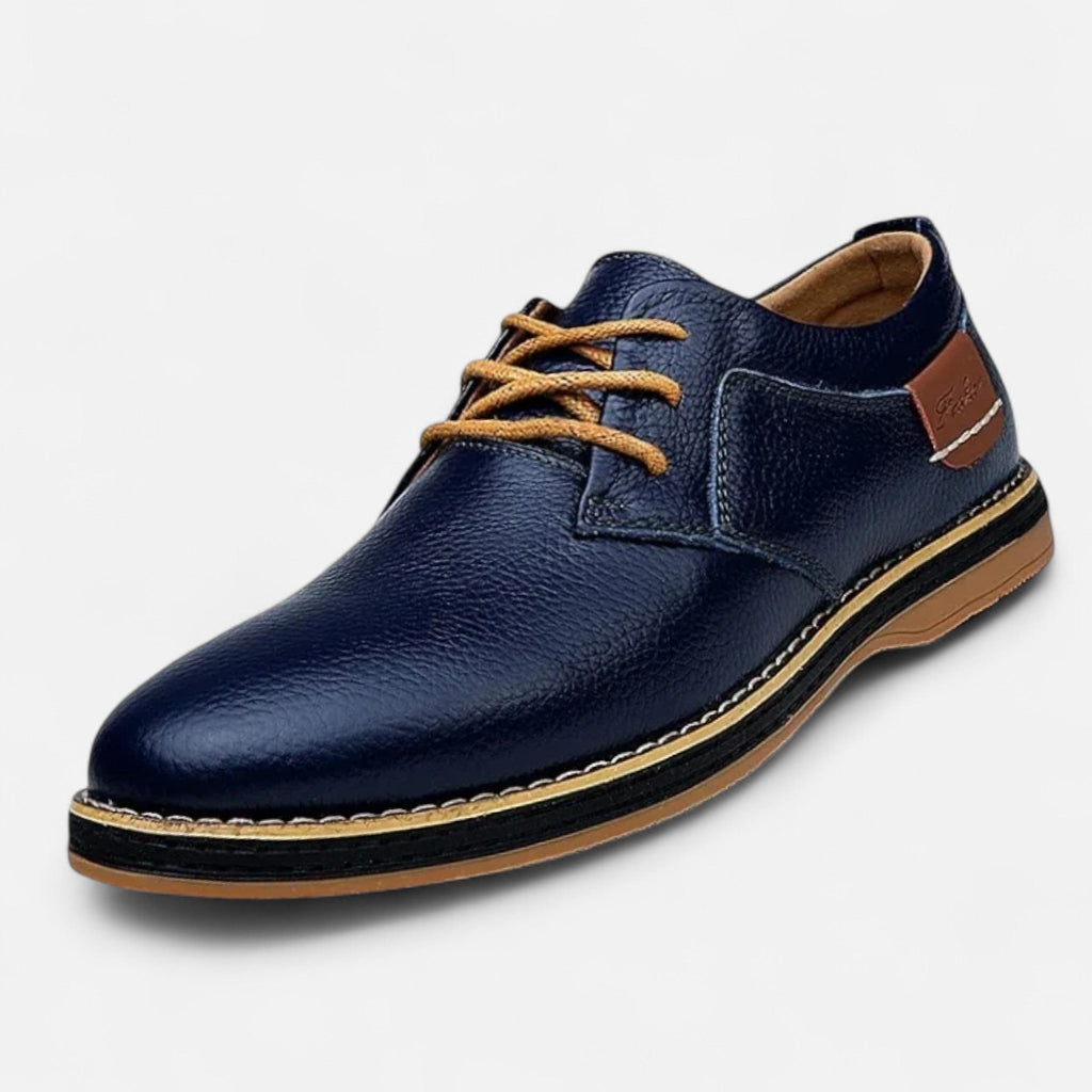 Kolten | Men’s Rounded Toe Textured Dress Shoes