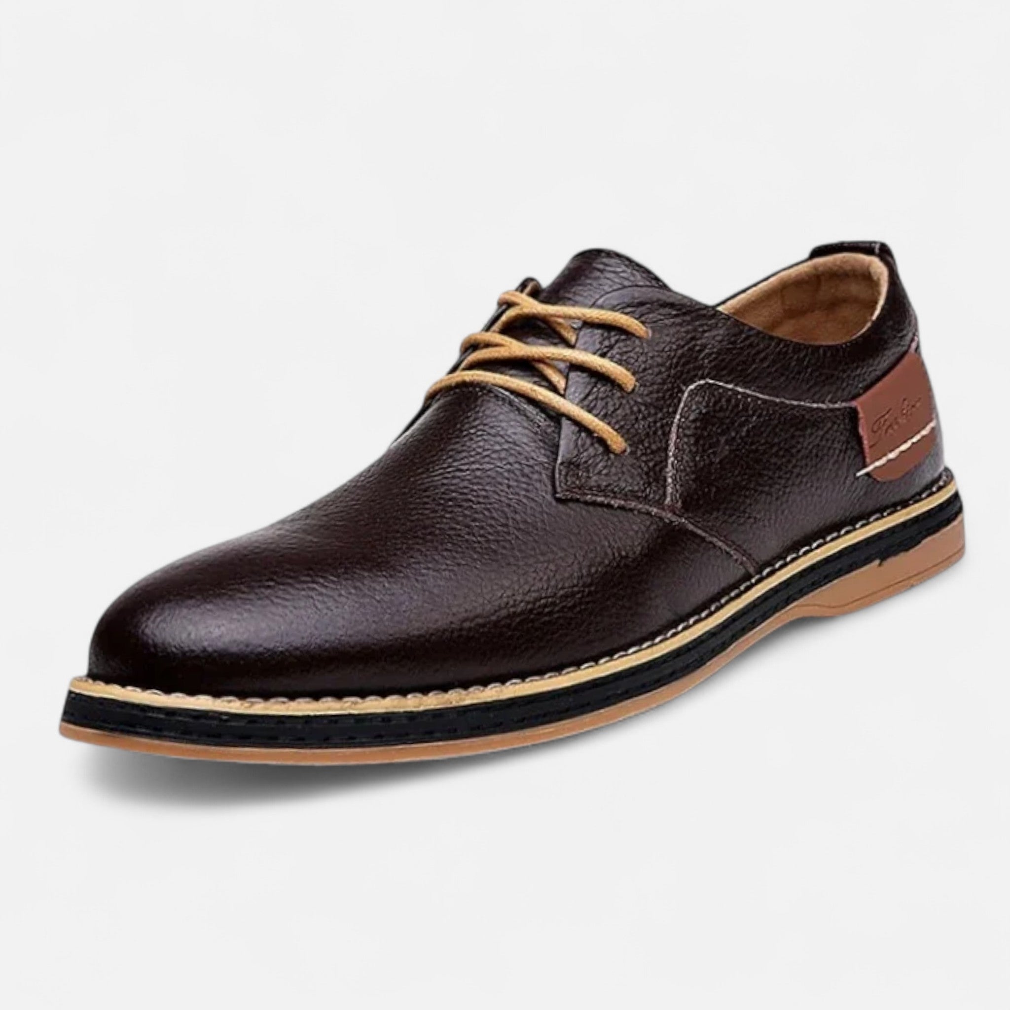 Kolten | Men’s Rounded Toe Textured Dress Shoes