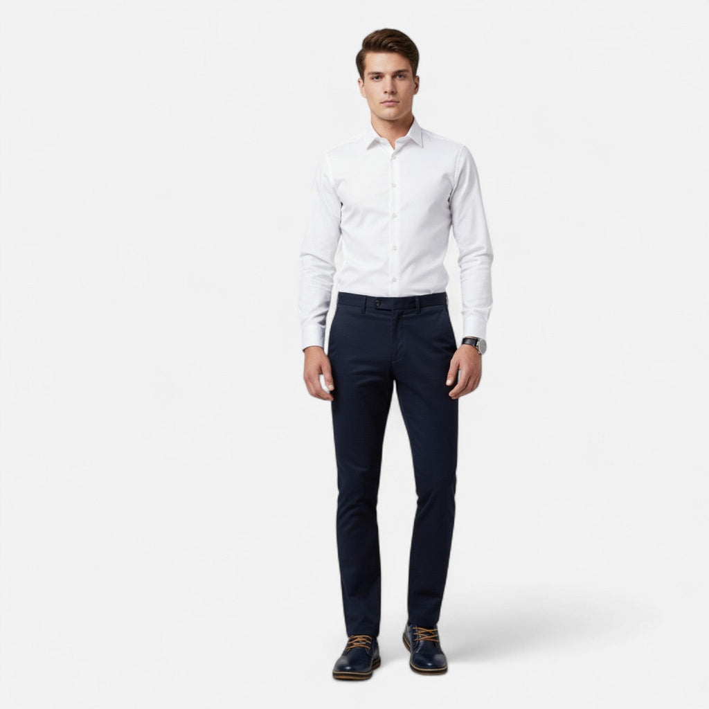 Kolten | Men’s Rounded Toe Textured Dress Shoes